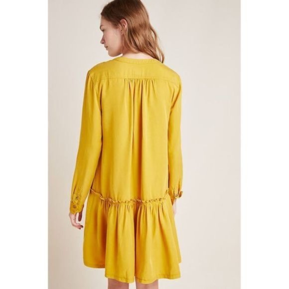 Anthropologie Marlie Button-Front Tunic dress - Picture 4 of 6